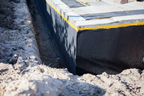 Professional Waterproofing technician working in White Plains, MD
